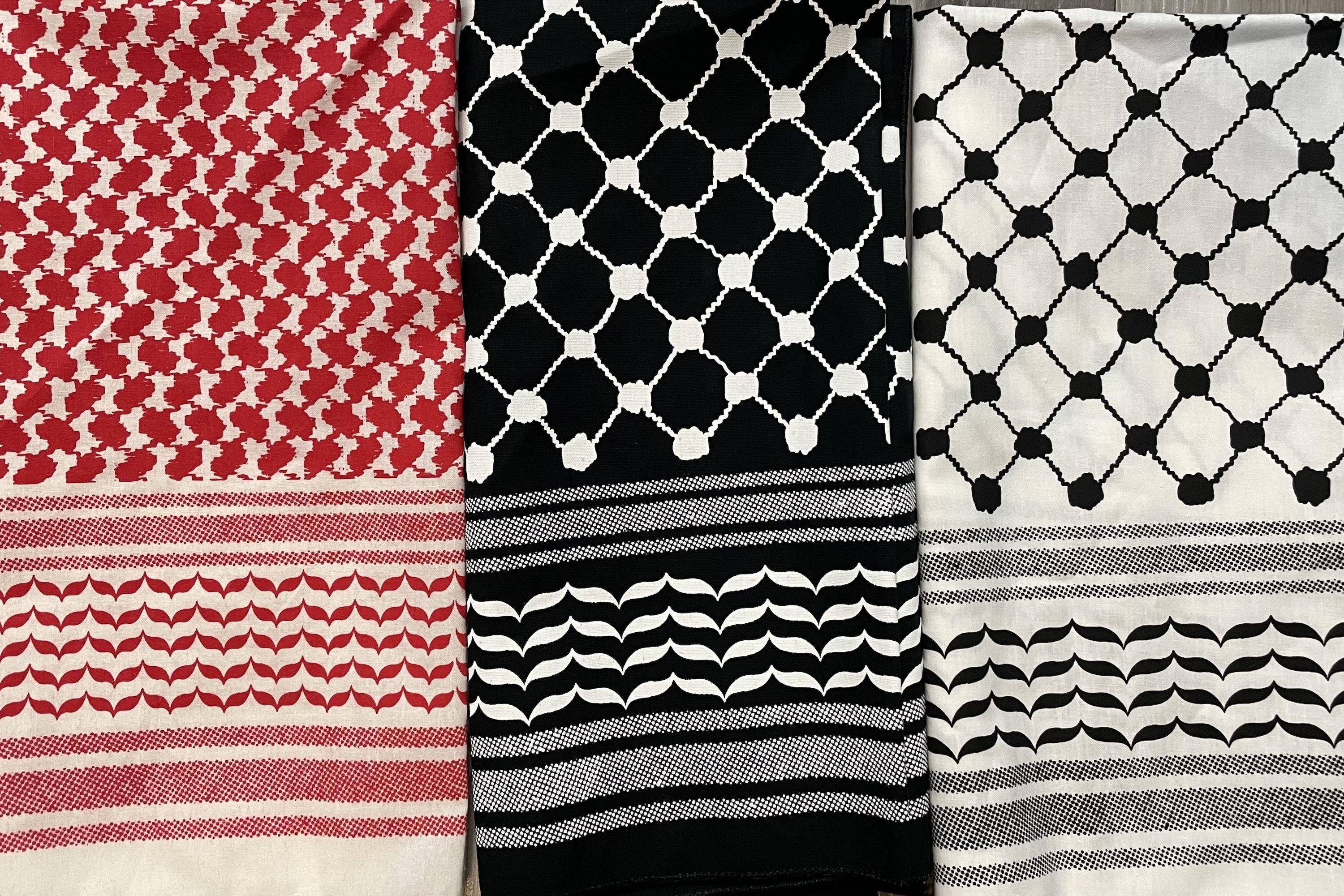 Stitch4pali - Wholesale Bandana - Women's - 100% Cotton Kuffiyah Bandana Palestinian Kuffiyeh design 5