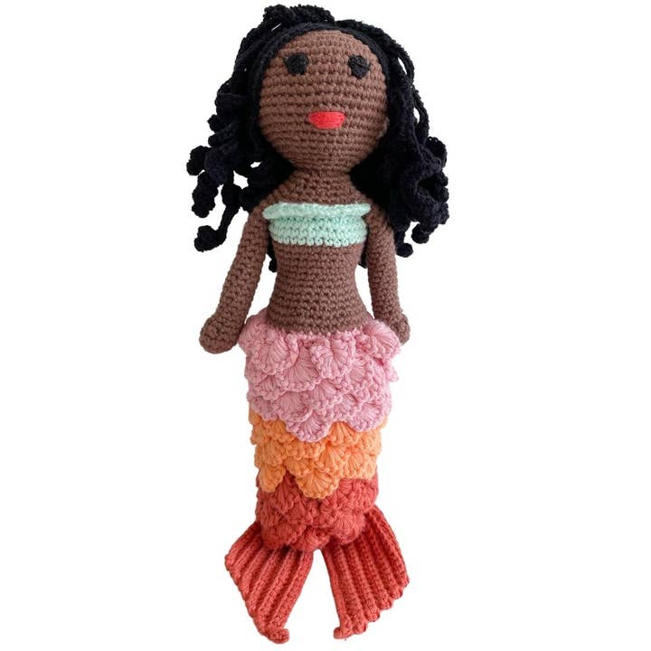 BEBEMOSS, LLC - Wholesale Doll - Kids - Stuffed doll, mermaid, organic cotton1