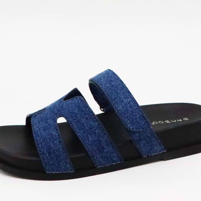 Mars Sky Shoes Wholesale - Wholesale Sandals - Women's - Bamboo CONQUER-01 Women Casual Sole Velcro Band Slide Sandal