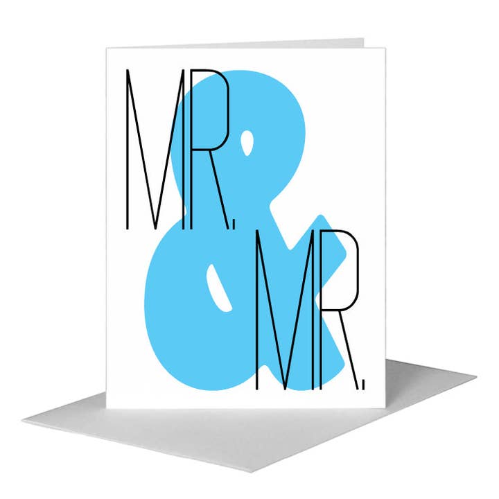 Heureux couple, carte de vœux (#8426C) pour la vente par Printed Canvas