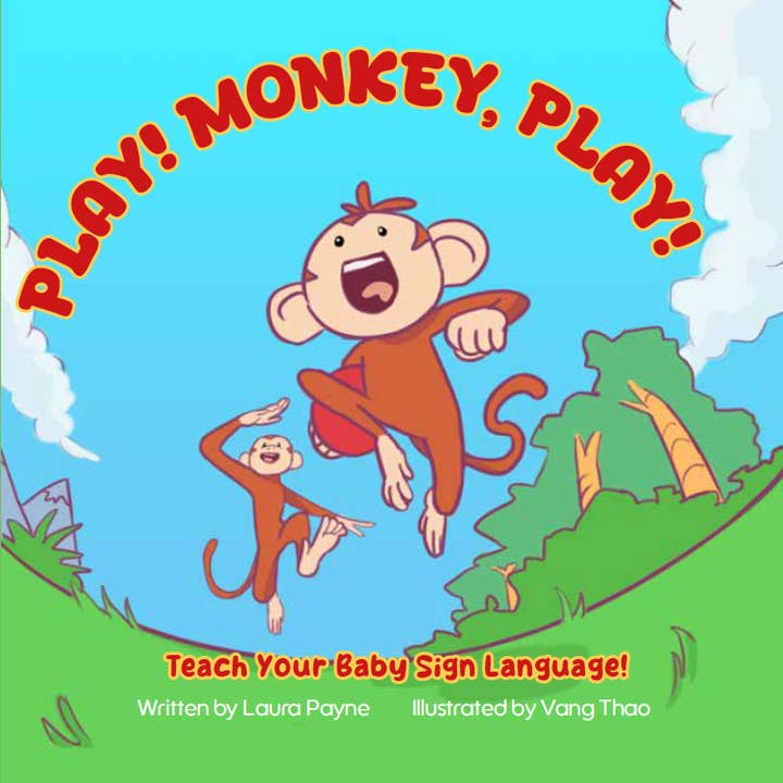 Ninewise Publishing - Wholesale Baby & Toddler Book (0-2) - Play! Monkey, Play!