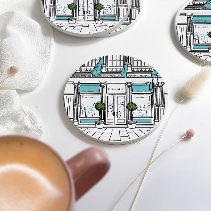 Window Shopping: Tiffany Coaster for wholesale by Catherine Loves