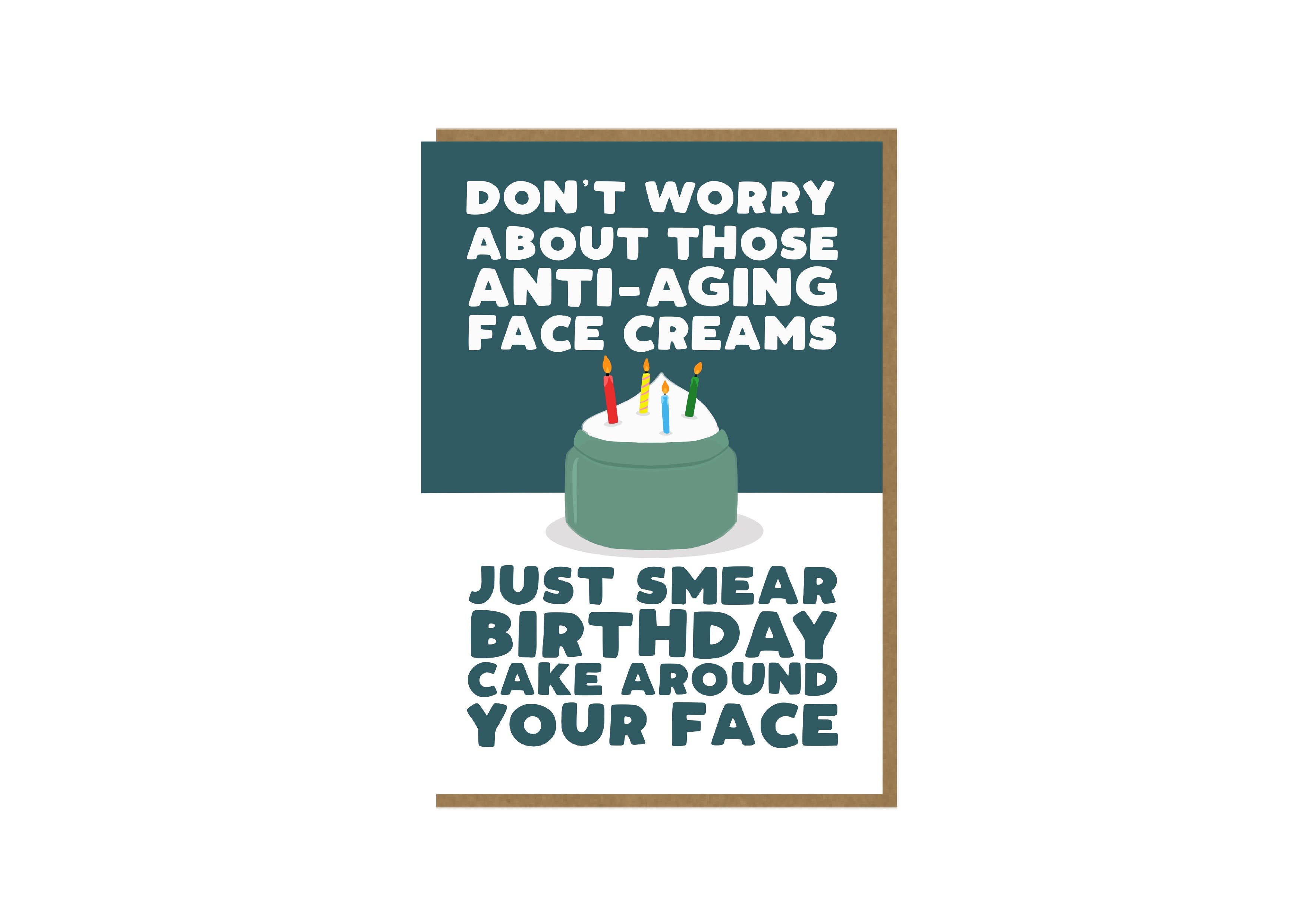 Pickled Prints - Wholesale Birthday Card - Smear - Funny Birthday Card - 5x7"