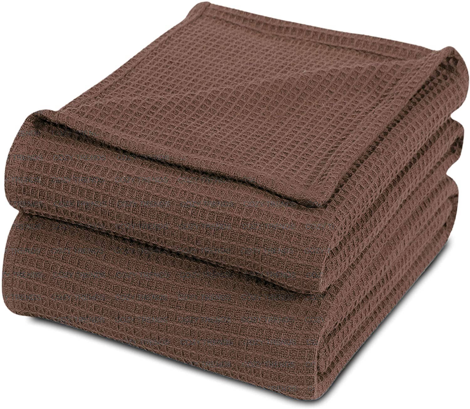 COZY HOMES COLLECTION - Wholesale Bedding Blanket - 100% Natural Cotton Waffle Weave Medium Weight Blanket7