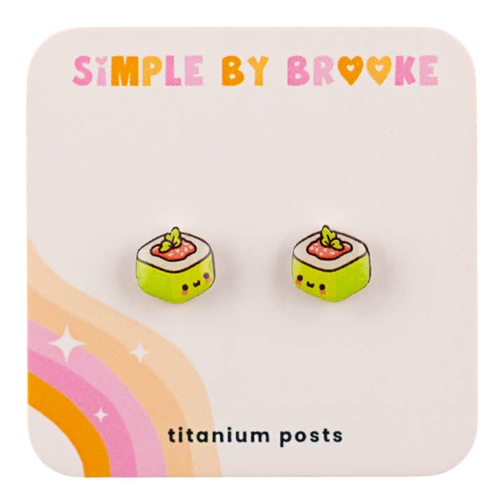 Sushi Earrings for wholesale by SimplebyBrooke