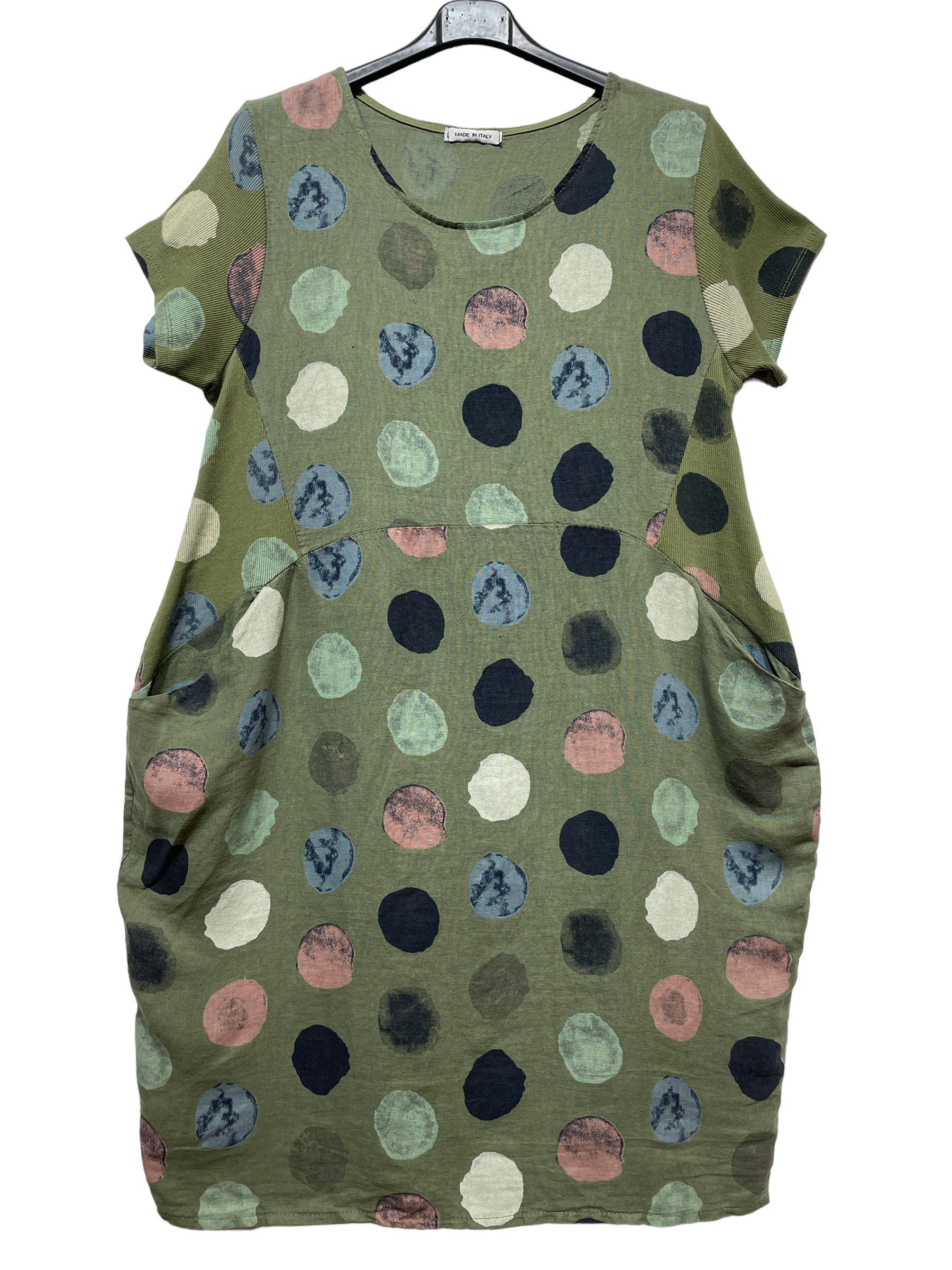 LINEN & COTTON HOUSE - Wholesale Jurk - Dames - 3533 jurk van linnen | dameskleding20