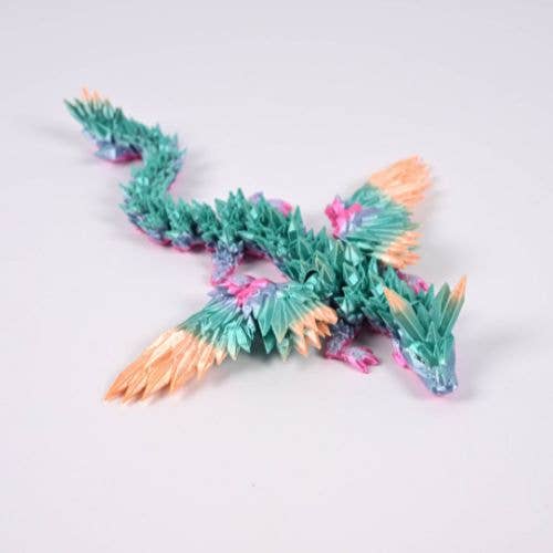 Showcase - Wholesale Fidget Toy - Kids - 3D Printed Winged Dragon Scale Egg Fidget Toy - Multiple Colours4