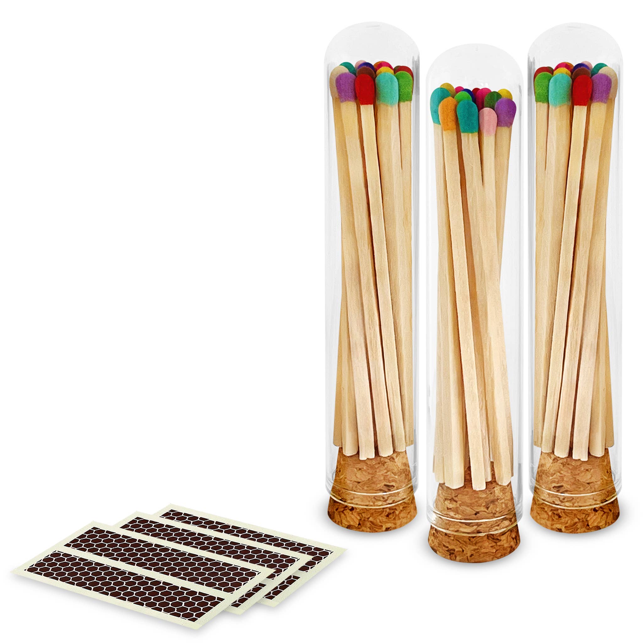 Thankful Greetings - Wholesale Matches - Custom Branded - 4" Matches in Mini Cloche Jar0