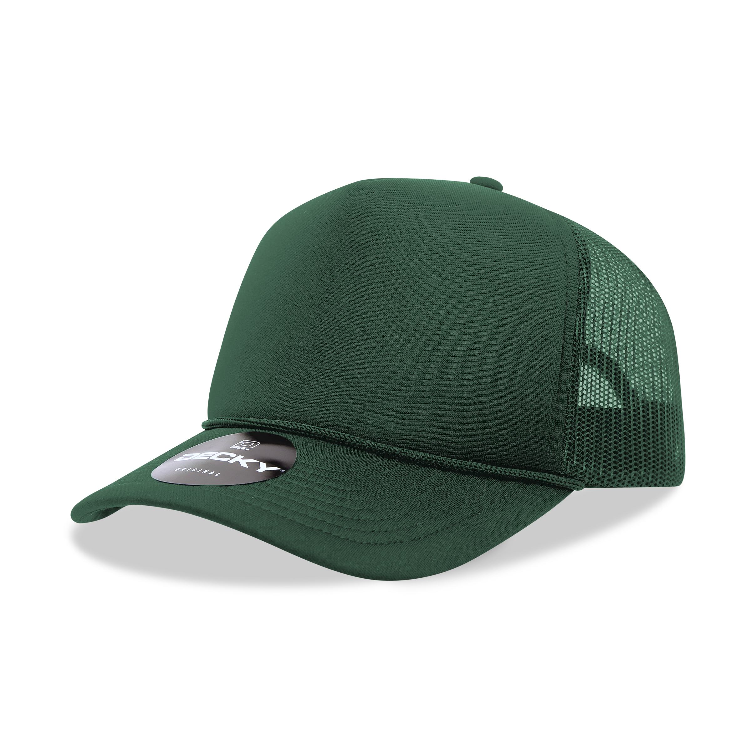 The Park Wholesale - Wholesale Trucker Hat - Unisex - Decky 6025 - Mid Profile, 5 Panel Foam Trucker Hat - 60254