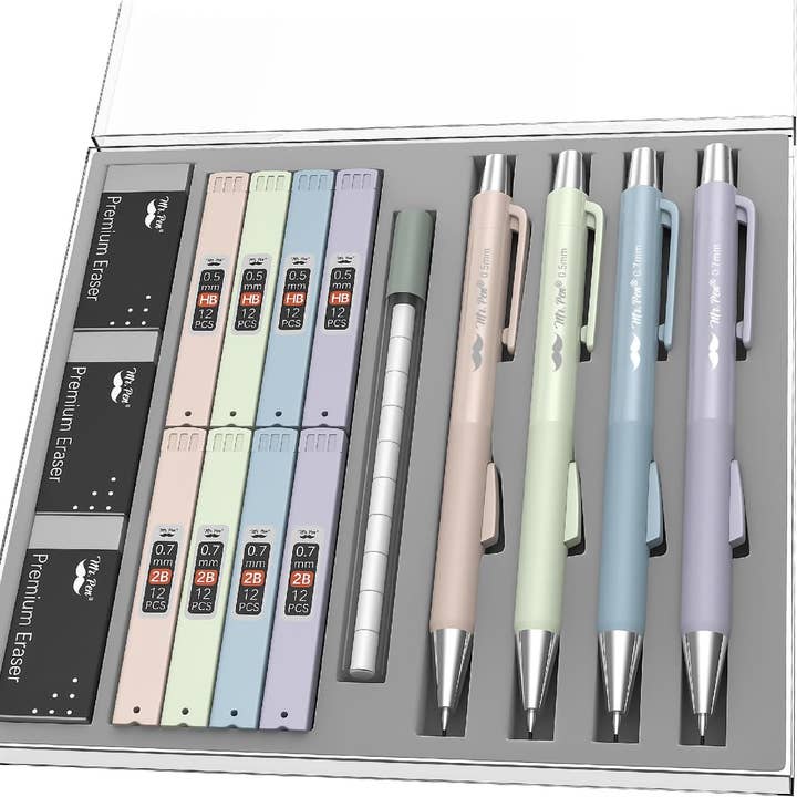 Ensemble de crayons mécaniques pastel Mr. Pen - 12 couleurs et autres tendances Résultats pour crayon a papier en vente B2B. Retours gratuits et paiement à 60 jours sur Faire sur Faire.
