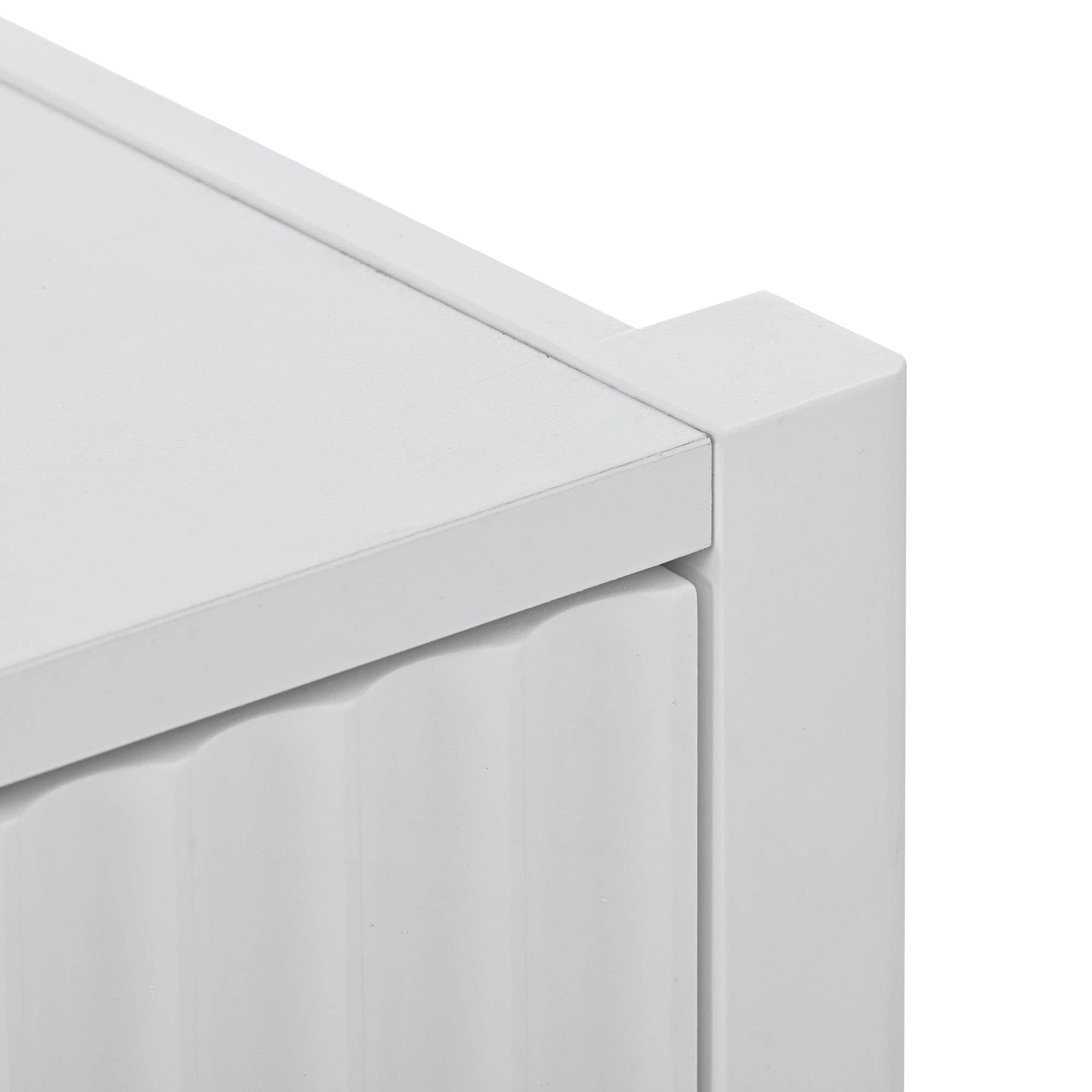 HOMYCASA DESIGN INC - Wholesale Sideboard - White Modern Buffet Cabinet Fluted Sideboard Large Storage15