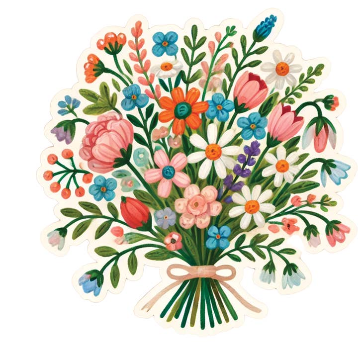 Rebecca Jimenez - Wholesale Sticker - wild flower bouquet sticker