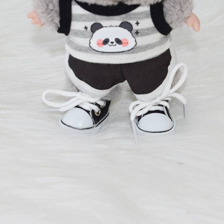 Sparkling Extras - Wholesale Toy Set - Kids - Handmade Canvas shoes Doll Clothes