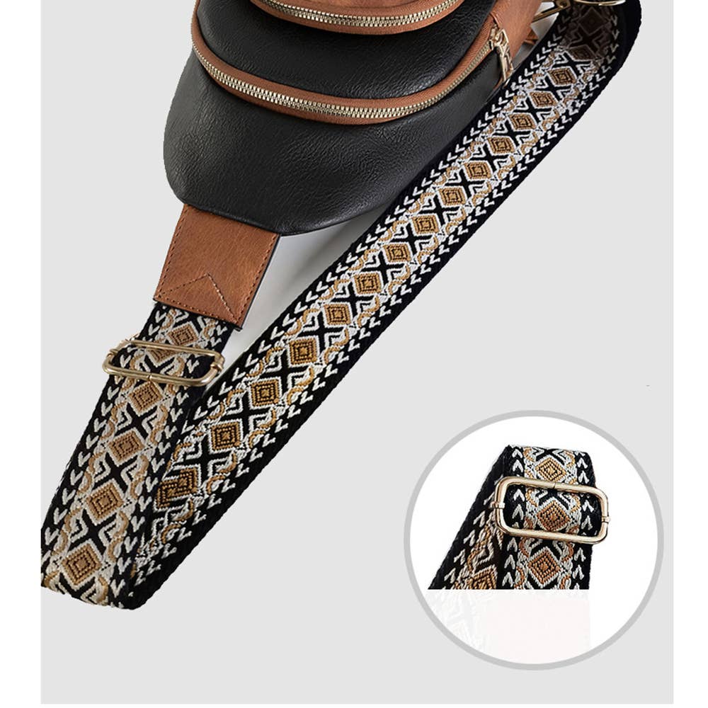 Wholesalesir - Vente Sac à bandoulière – femme - Sac à bandoulière multicouche rétro3