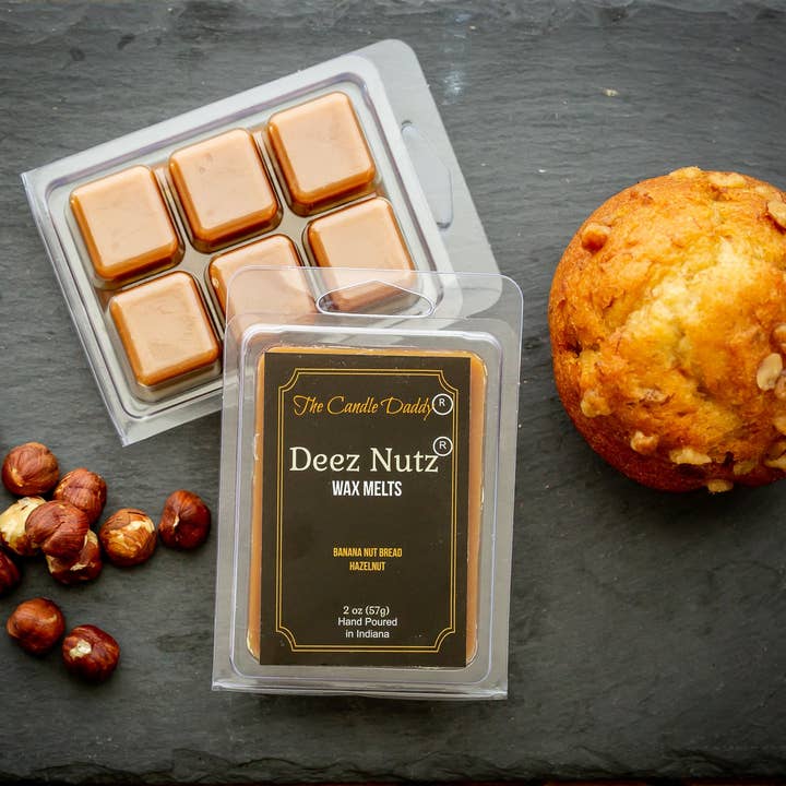 The Candle Daddy - Wholesale Wax Melt - Deez Nutz Wax Melts - Banana Nut Bread5