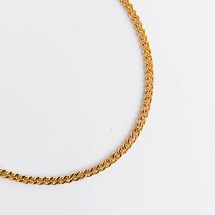 Collana girocollo placcata oro per la vendita all'ingrosso da parte di Subalian Jewelry