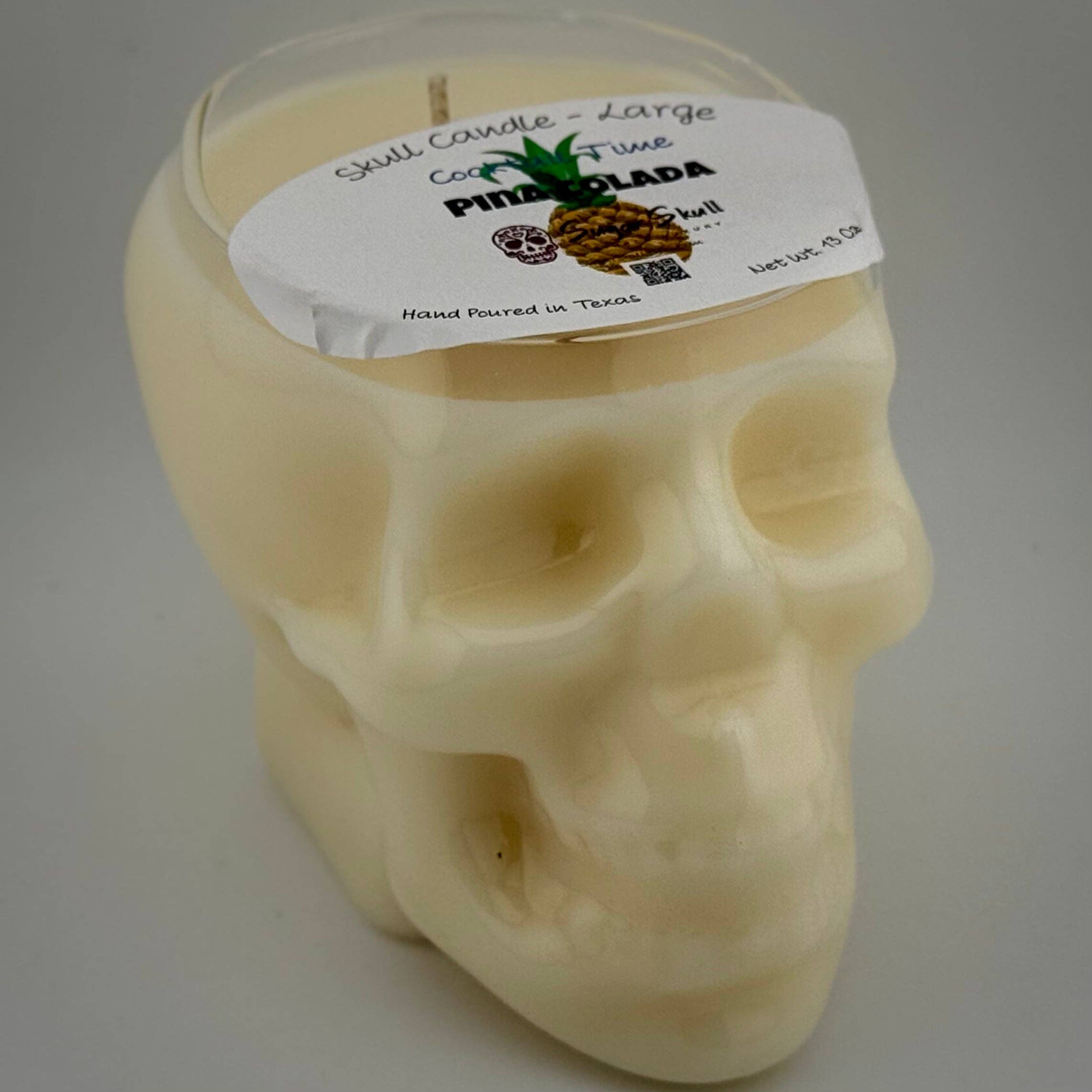 Sugar Skull, LLC - Wholesale Jar/Filled Candle - Cocktail Time Skull Candles5