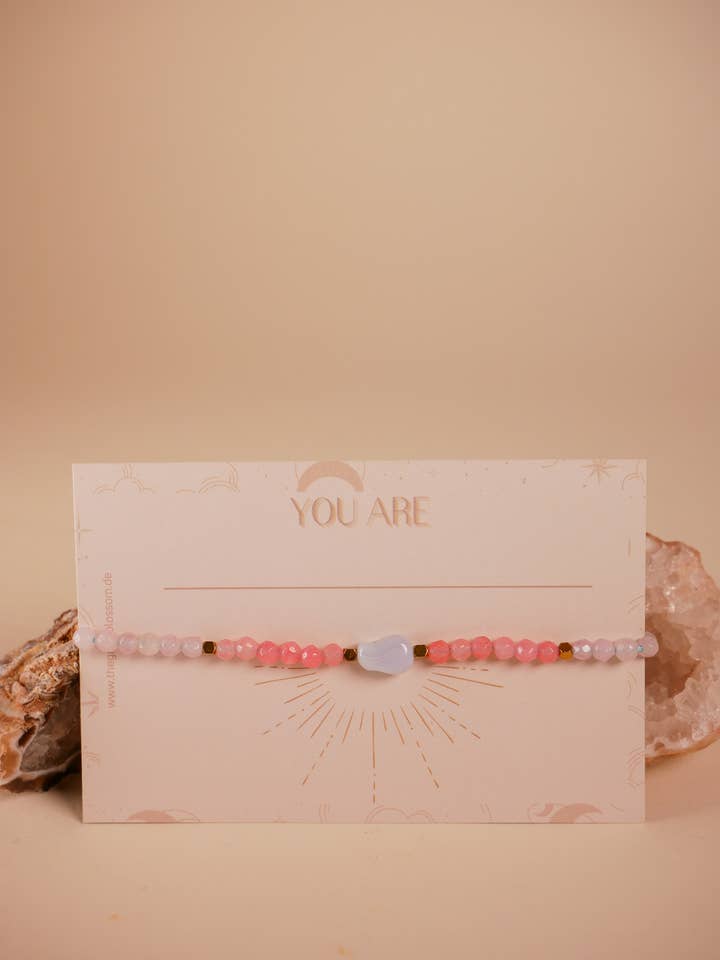 Chalcedon armband justerbar för wholesale av the great blossom