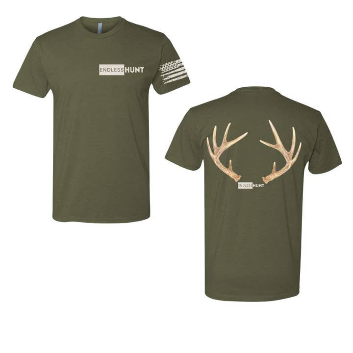 Youth Antler Tee for wholesale by Endless Hunt