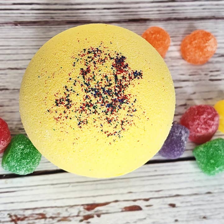 Glow Body and Soul - Wholesale Bath Bomb/Fizz - Gumdrops and Lollipops Bath Bomb Fizzy Moisturizing Bath Bomb1