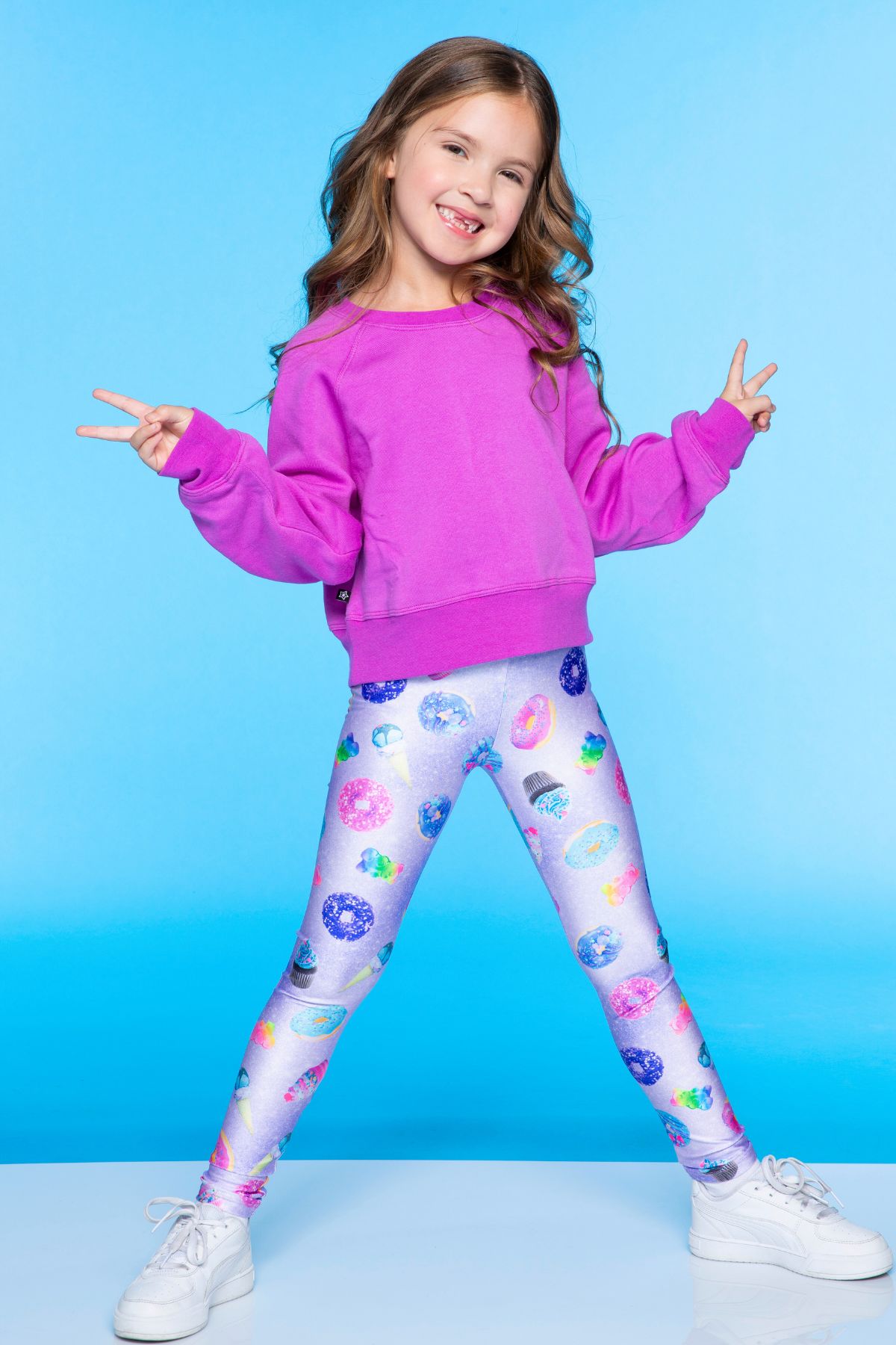 PixieLane - Wholesale Fashion Leggings - Kids - High Shine Long Legging38