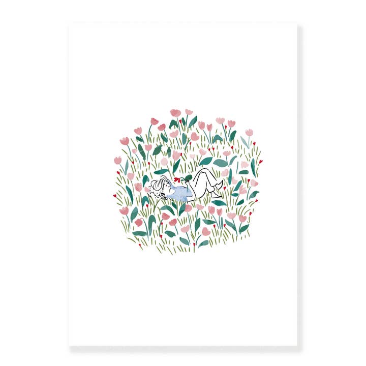 Poster illustrato "Sonno della Natura" per la vendita all'ingrosso da parte di MY LOVELY THING