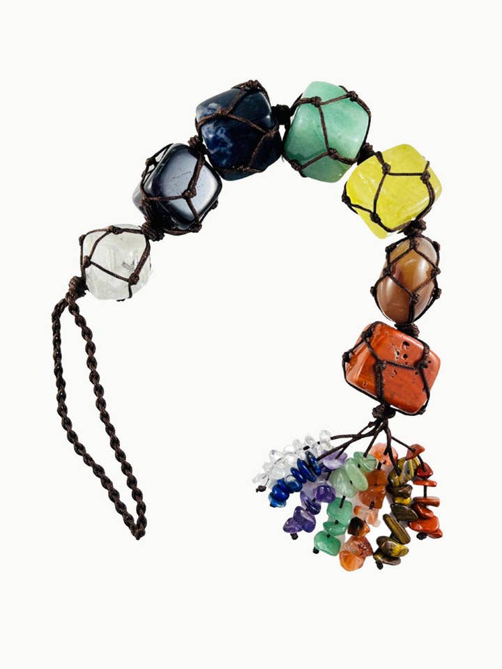 Energibalancerende syv chakra-krystalkaskade for engroshandel hos Sivalya