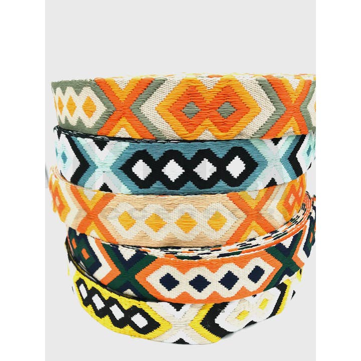 Gifa Accessori - Wholesale Ribbon - Gift Wrapping - Polyester cotton tape diamond pattern cm 5 per meter1