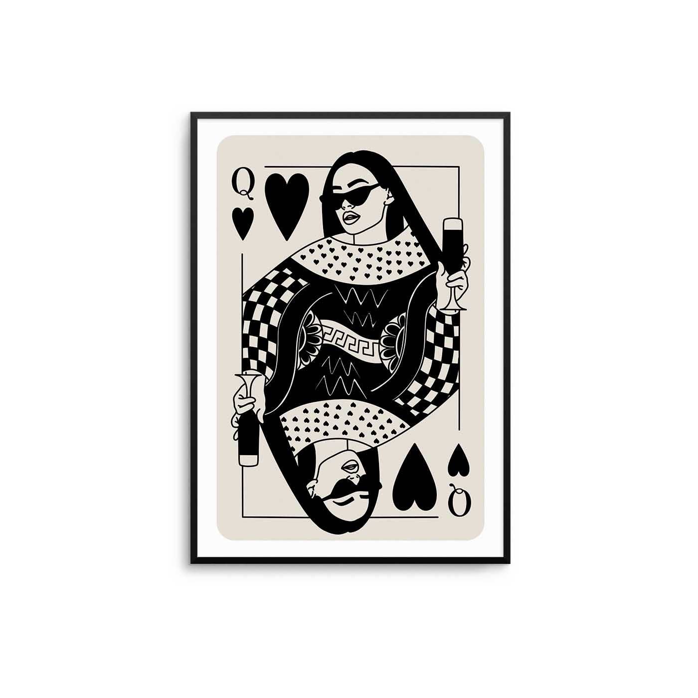 D'LUXE PRINTS - Wholesale Gallery Wall Set - King and Queen Of Hearts Prints Set9