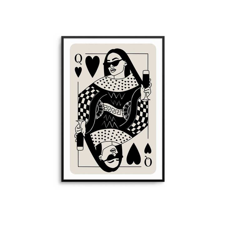 D'LUXE PRINTS - Wholesale Gallery Wall Set - King and Queen Of Hearts Prints Set9