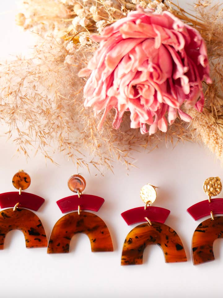 Olivia earrings for wholesale by Azeria Création