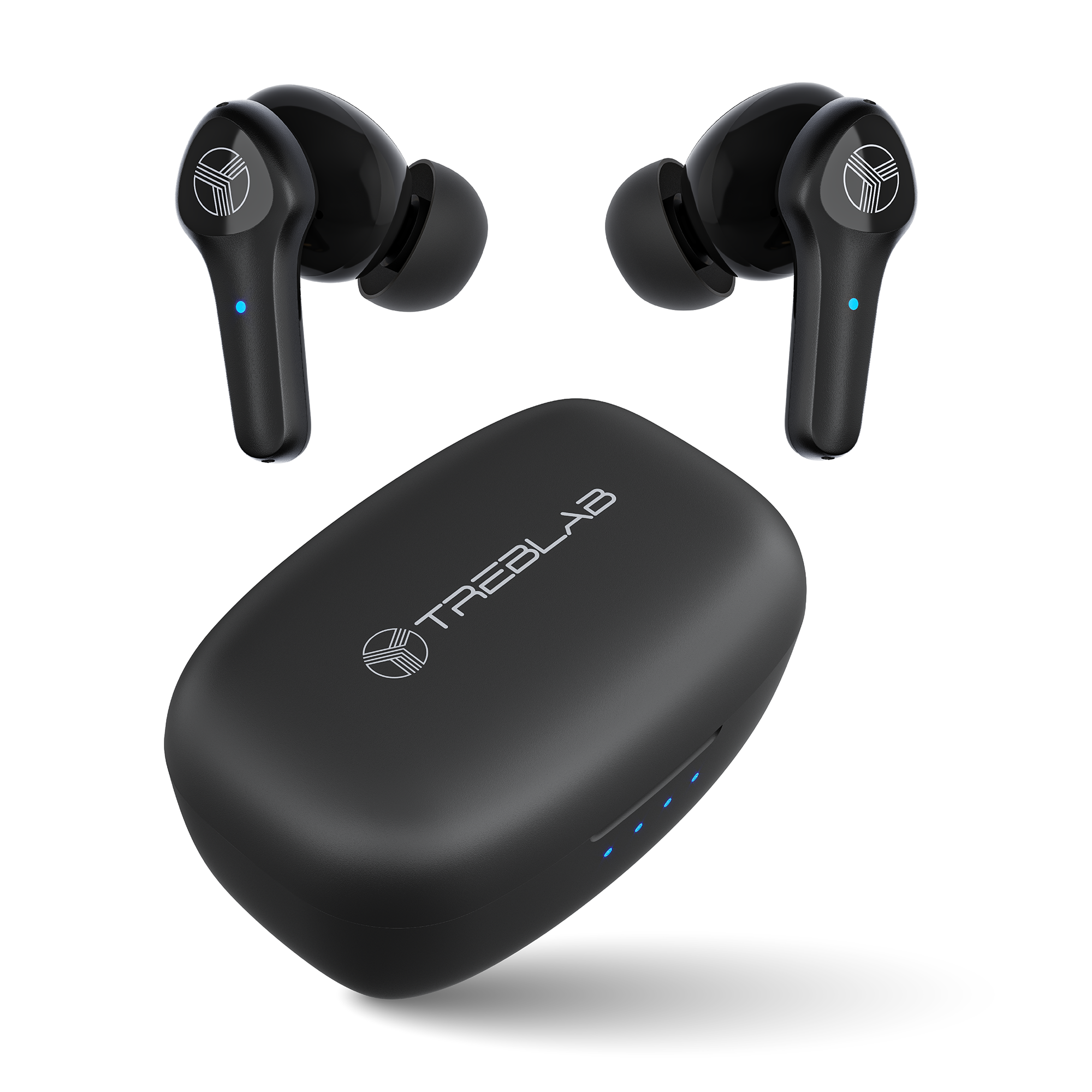 Black TREBLAB X9 Pro - Active Noise Cancelling Earbuds for wholesale on Faire8