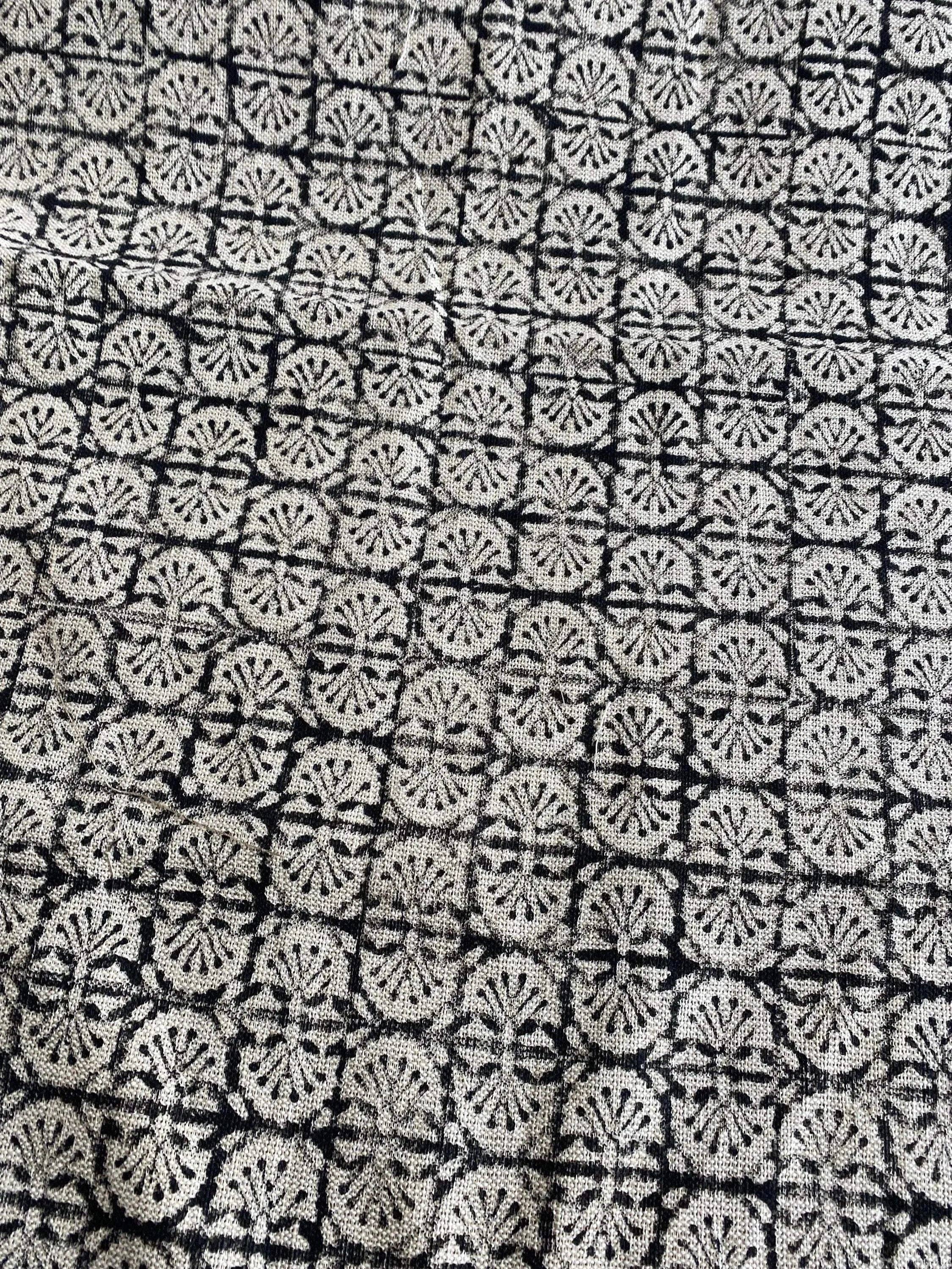 Thread To Form - Wholesale Throw Blanket - Juno Block Print Linen2