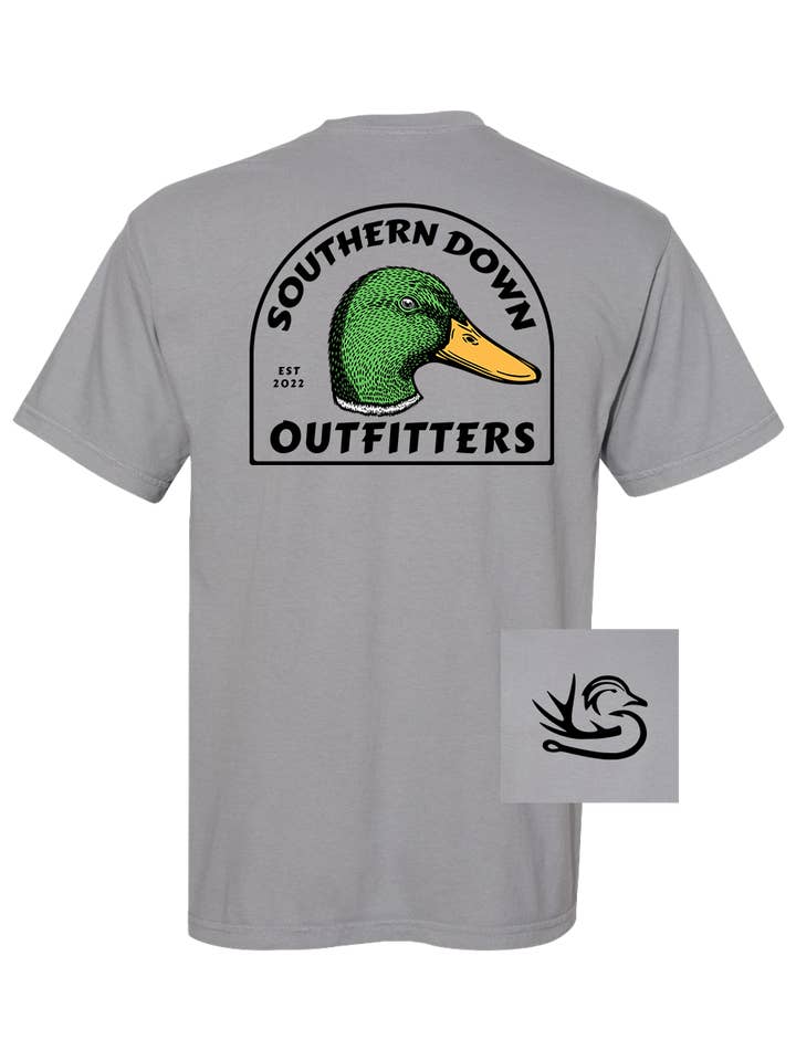 Southern Down Outfitters - Wholesale Screen Printed T-Shirt - Kids - Mallard Duck Head Youth Tee1