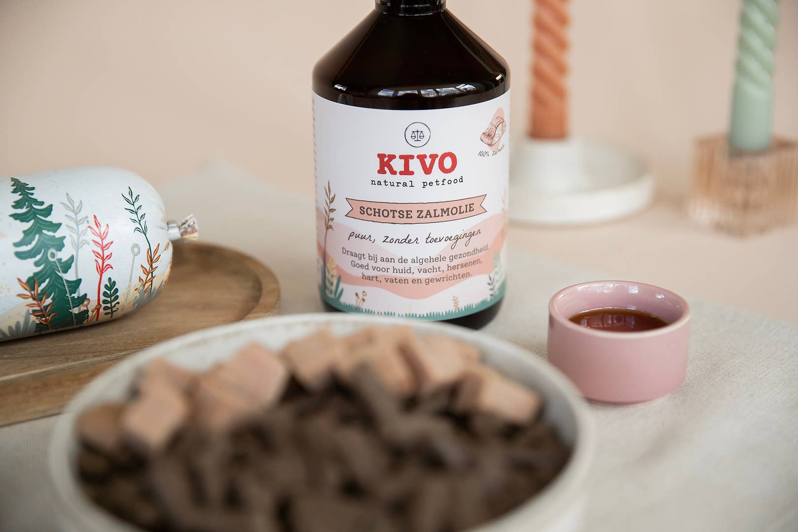 Kivo Petfood - Vente Nourriture – chien - Huile de saumon écossais 100 %6