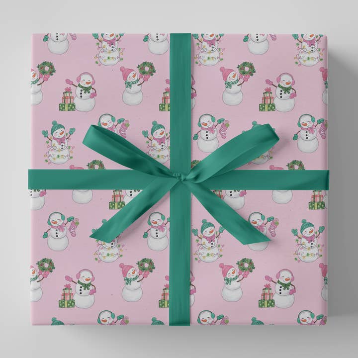 Deck the Halls gavepapir | 3 ark, 50,8 cm x 73,7 cm for engroshandel hos Deck & Adorn