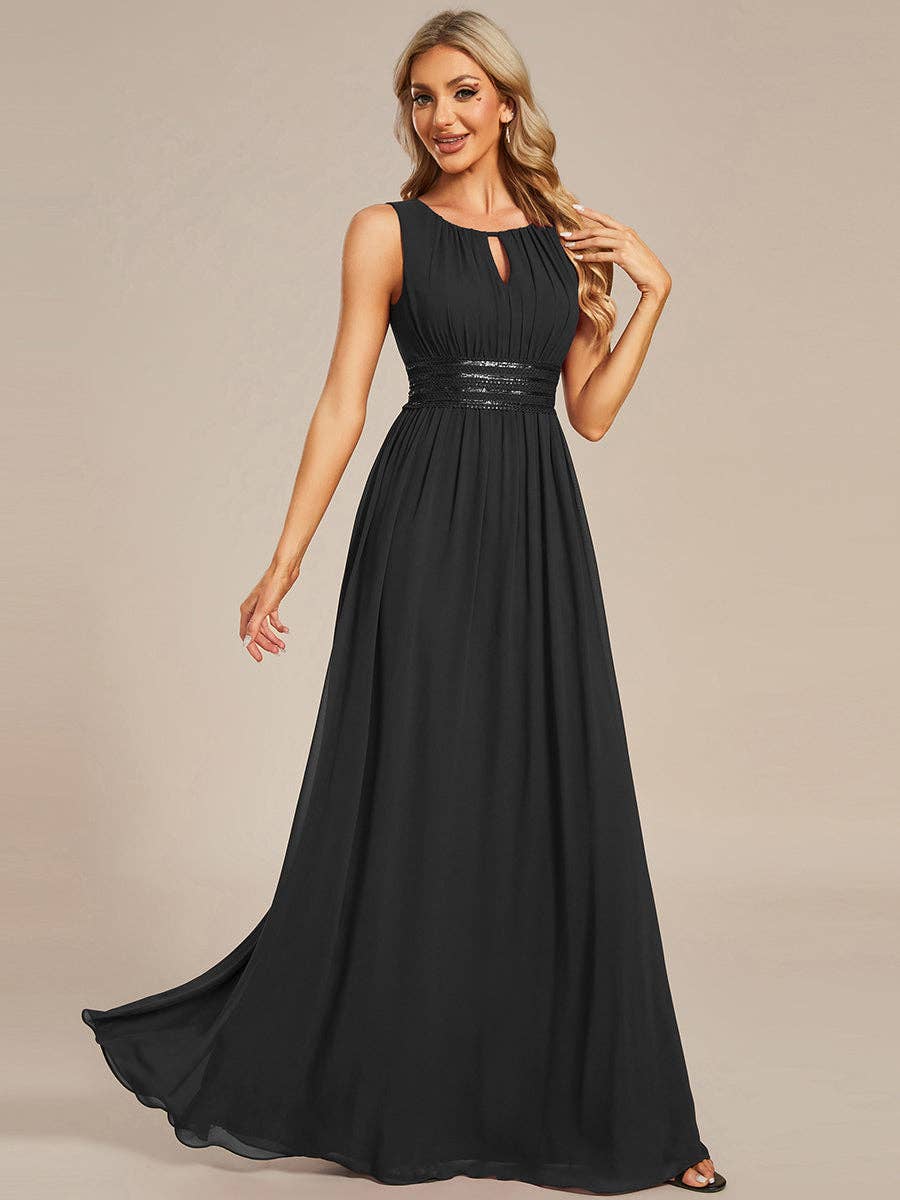 Ever-Pretty – wholesale Gown – Women's – Elegant Pleated Sequin Bridesmaids Dress14