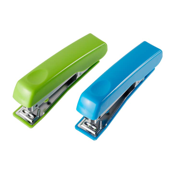 Green Sky - Wholesale Stapler - Ellie - 2 Mini Staplers Blue & Green2