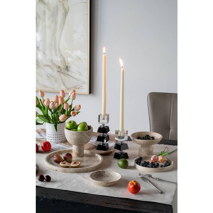 A&B Home Group Inc. - Wholesale Charger Plate - 12x12x1" Marble Elegance Plate7