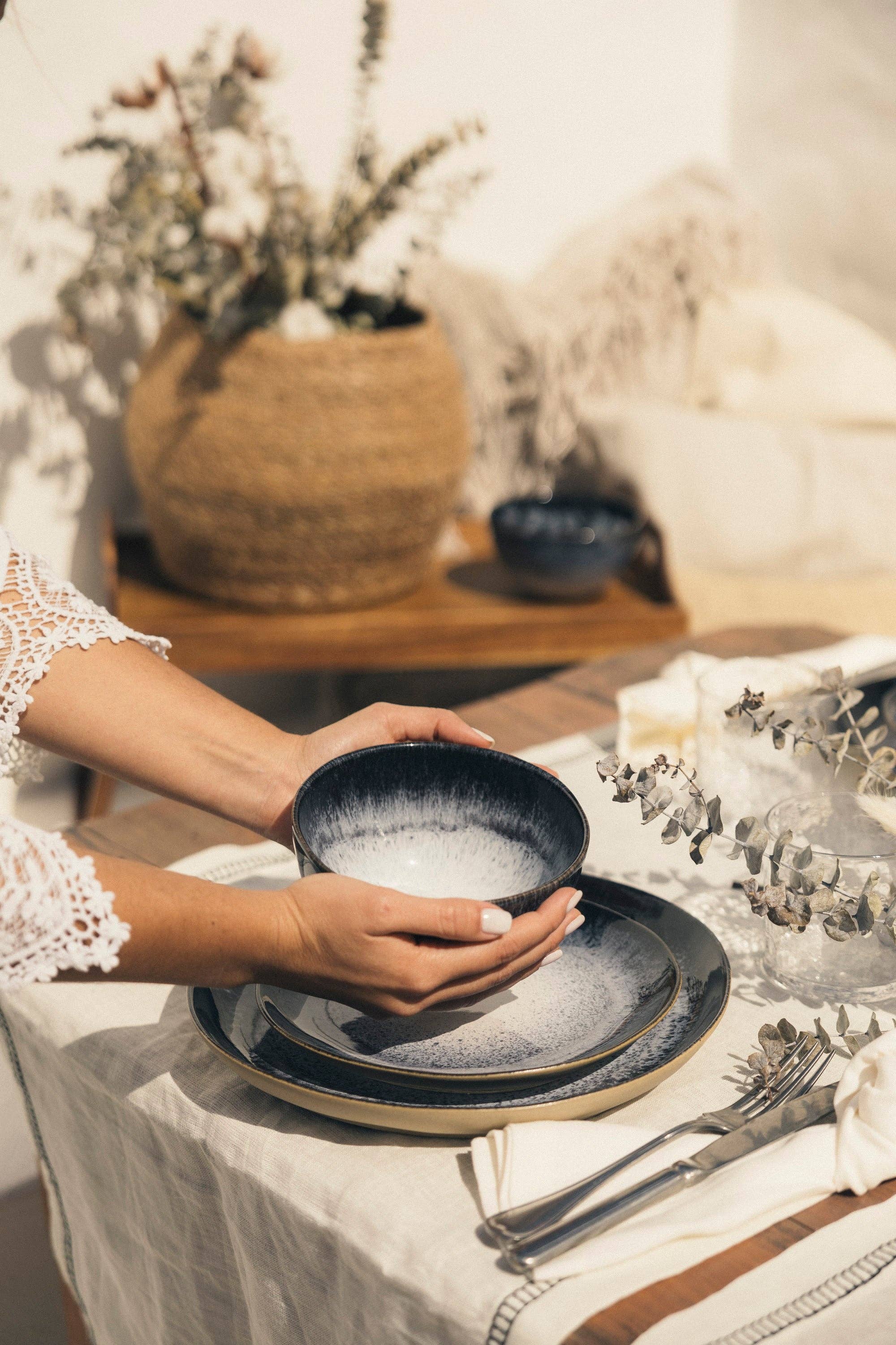 grain by grain - Wholesale Dinner Plate - Big plate Sombra4