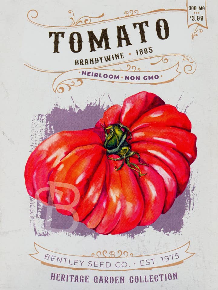 Tomato-Brandywine 1885 for wholesale by Bentley Seed Co.
