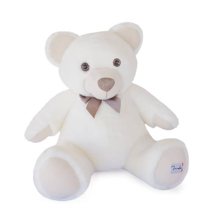 L'Ours Maïlou couture - Blanco - 55 cm para venta al por mayor de MAÏLOU TRADITION