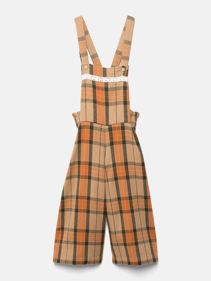 Salopette a quadri (548017-189) per la vendita all'ingrosso da parte di Lanidor Kids