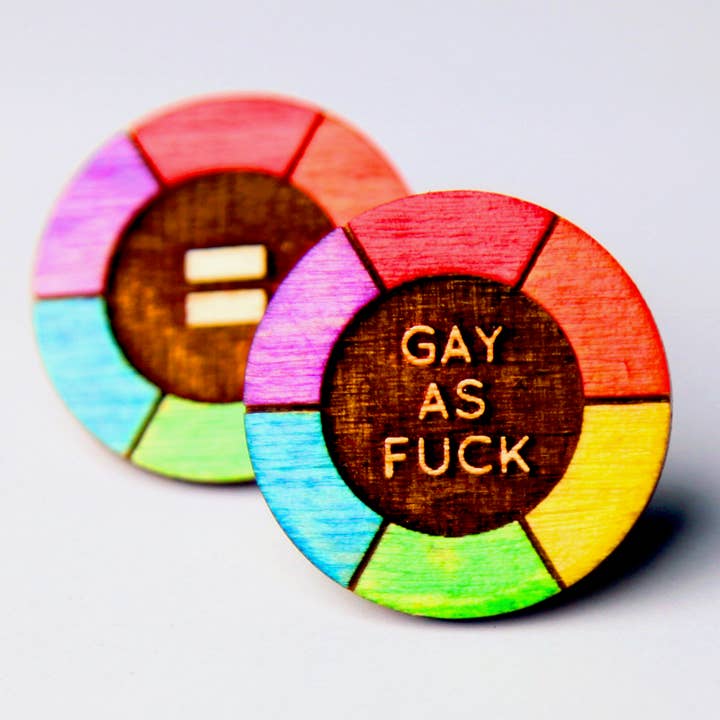 Studio Smalls - Venta al por mayor Botón/prendedor - Paquete de alfileres Gay Pride1