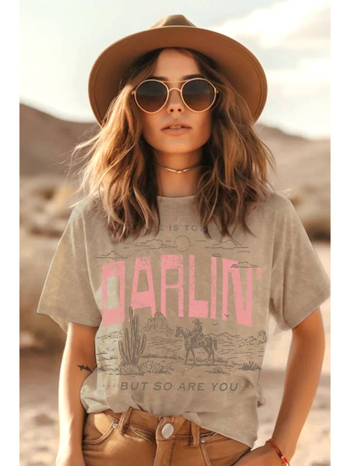 HRTandLUV - Wholesale T-Shirt (Graphic) - Women's - DARLIN MINERAL GRAPHIC TOP