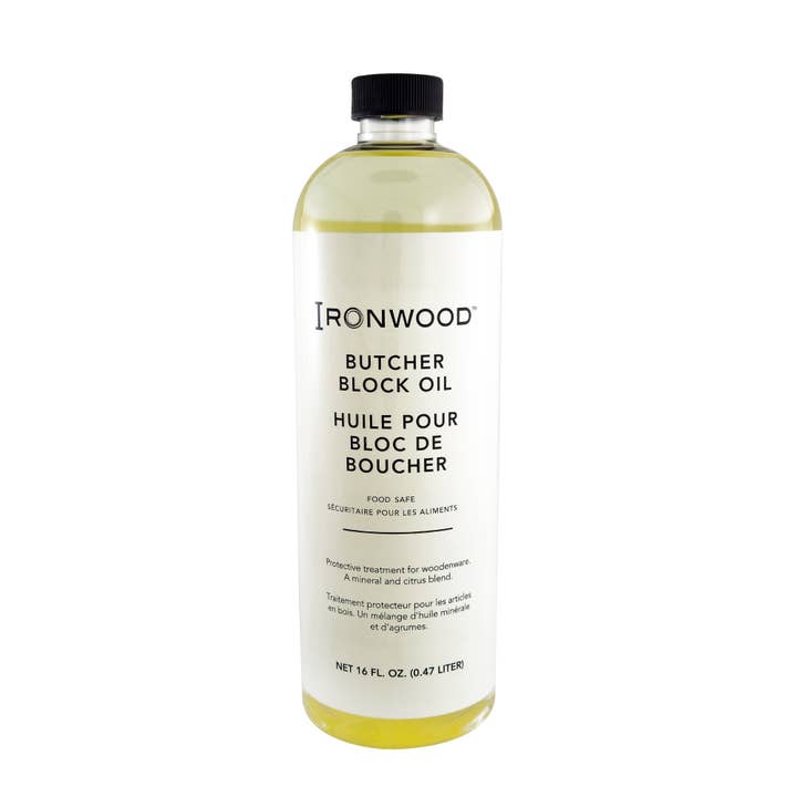 Fox Run Brands - Wholesale Cutting Board - Ironwood Gourmet Butcher Block Oil, 16 oz For Cutting Boards