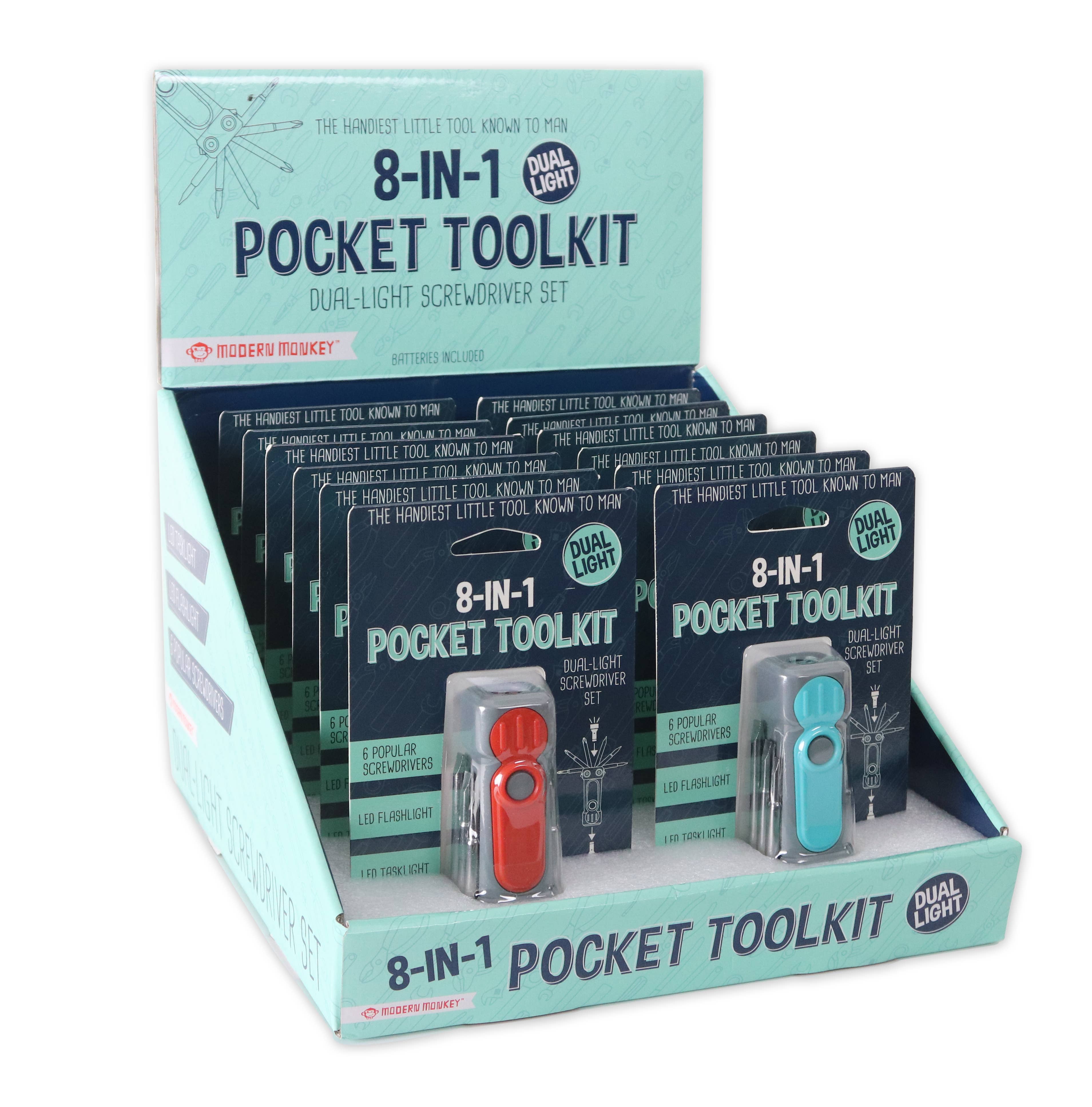 DM Merchandising - Wholesale Handy Tool - Mondern Monkey 8-in-1 Pocket Toolkit1