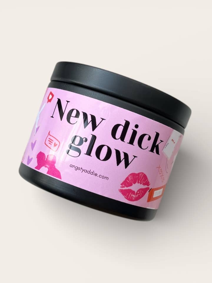 Breakup gift, divorce gift for her, candle tin 4 oz for wholesale by Angsty Addie