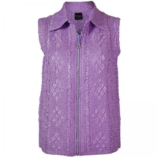 The Magic Scarf Company - Wholesale Outerwear Vest - Women's - 1367 - Diamond Zipper Vests23