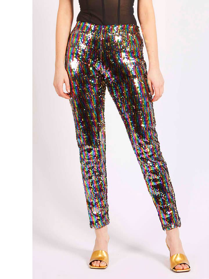 Regenbogen-Partyhose für den Großhandel von Sparklebutt